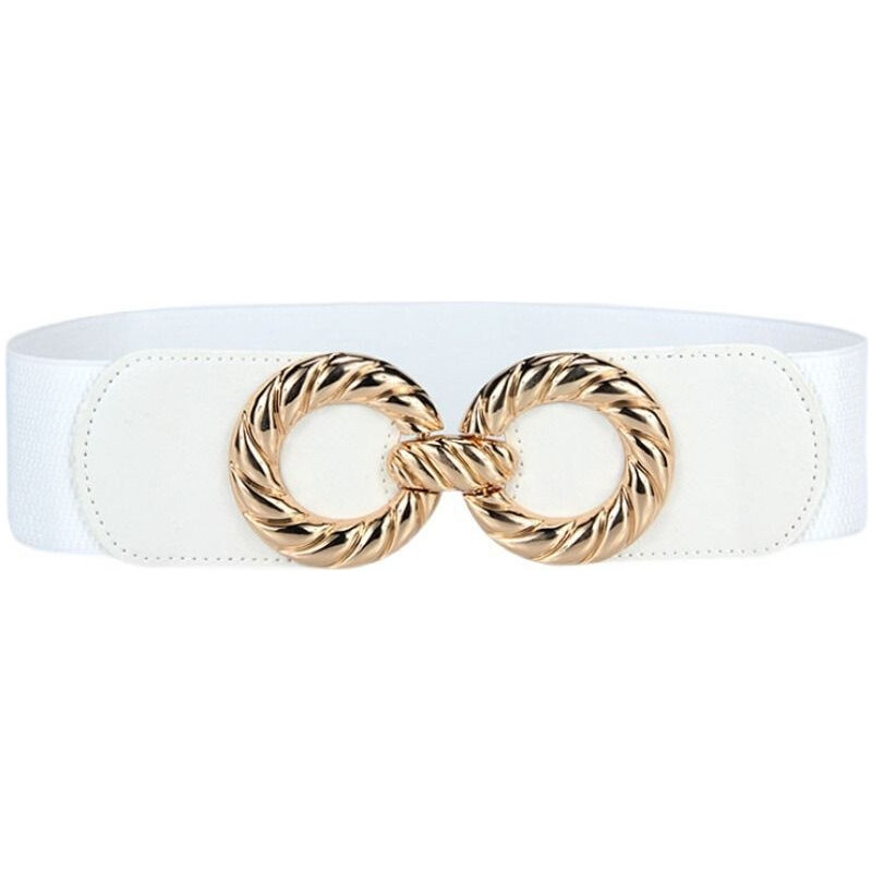 Lifestyle Dámsky pružný elastický opasok na šaty Antanas Biely 65228279