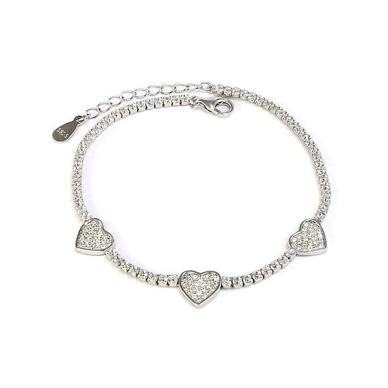 Strieborný náramok Glare 324 65343683