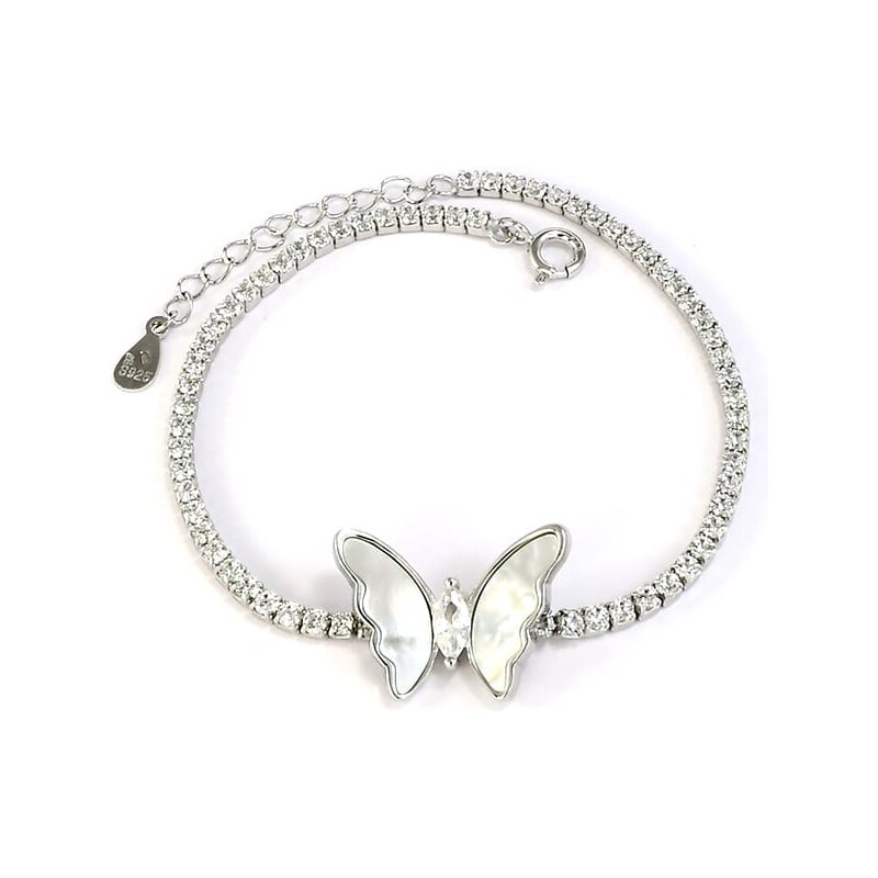 Strieborný náramok Glare 325 65343684