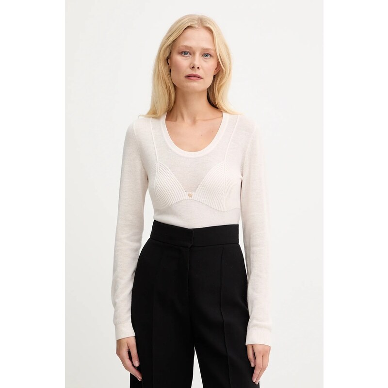 Sveter s prímesou vlny Elisabetta Franchi 65339787