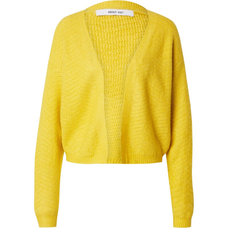 ABOUT YOU Kardigán Rowan horčicová 66008786