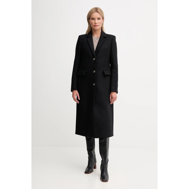 Kabát s prímesou vlny Tommy Hilfiger 65353801