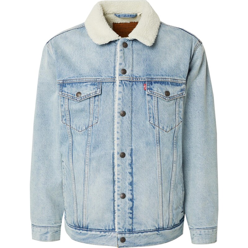 LEVIS Prechodná bunda nebielená / svetlomodrá 65353216