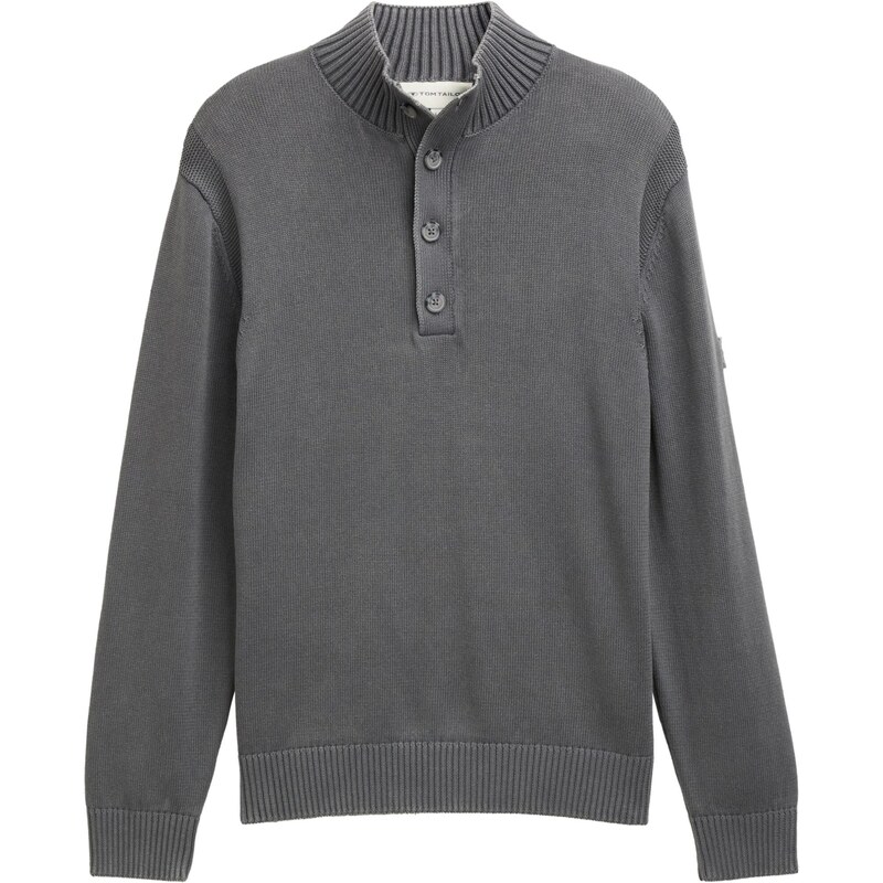 TOM TAILOR Sveter tmavosivá 65475012