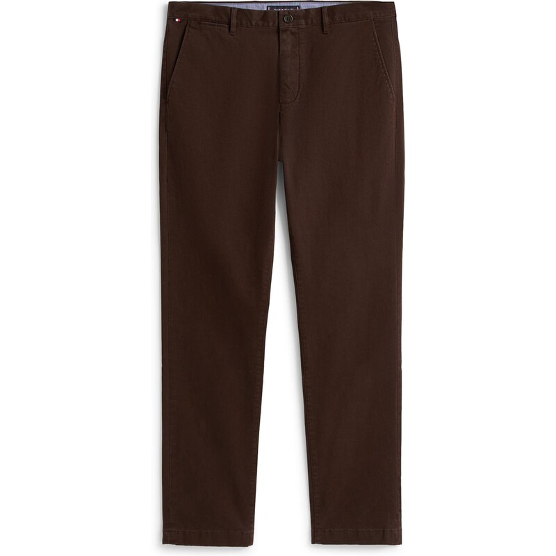 TOMMY HILFIGER Chino nohavice DENTON ESSENTIAL tmavohnedá 65387956