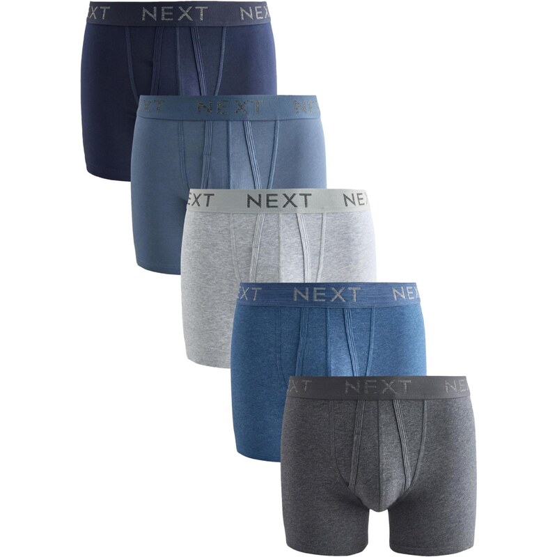 Next Boxerky námornícka modrá / dymovo modrá / modrosivá / antracitová 65457229