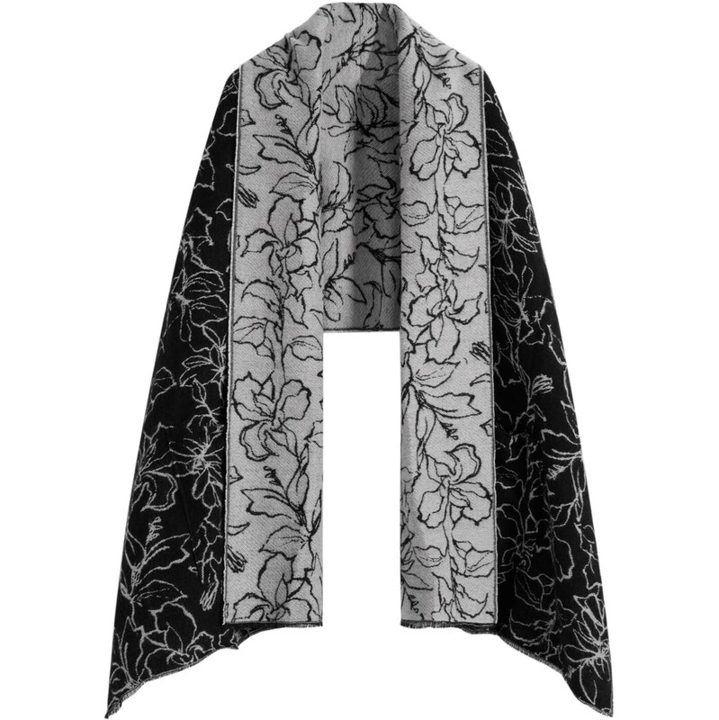 Desigual Pelerína sivá / čierna 65619475