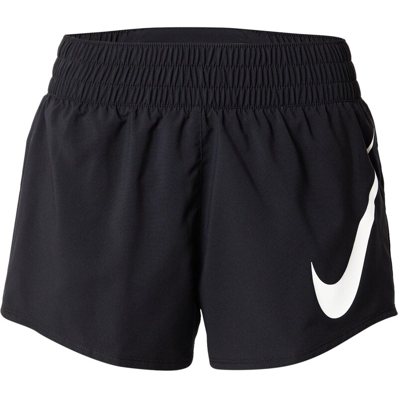 NIKE Športové nohavice One Swoosh čierna / biela 65890034
