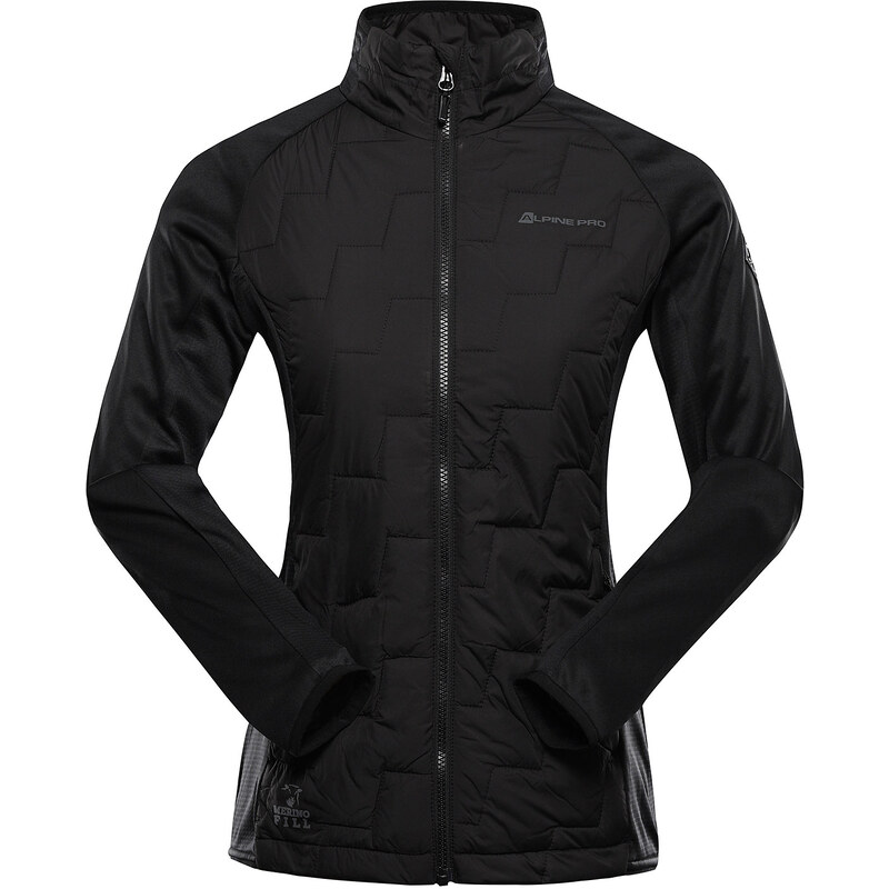 ALPINE PRO - JORWA DÁMSKA MIKINA S MERINO VÝPLŇOU 65352636