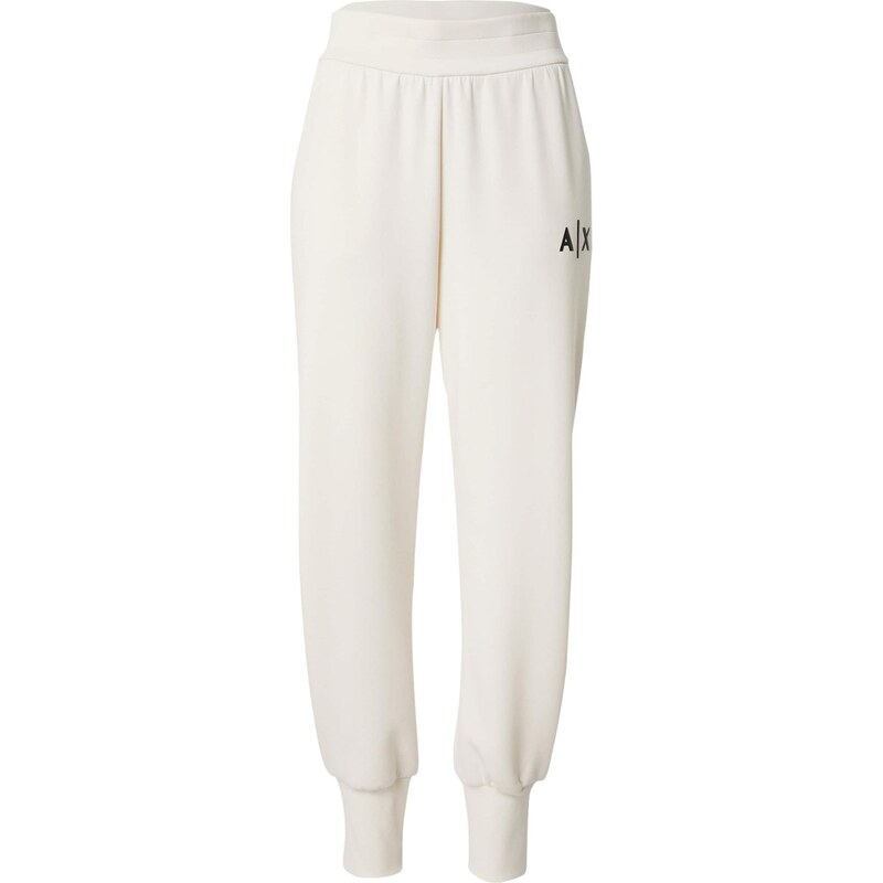 ARMANI EXCHANGE Nohavice čierna / šedobiela 65436561