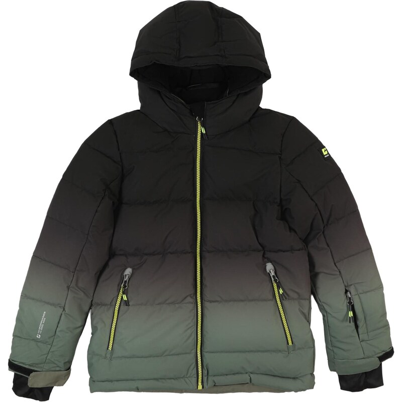 KILLTEC Outdoorová bunda neónovo žltá / olivová / čierna 65892687