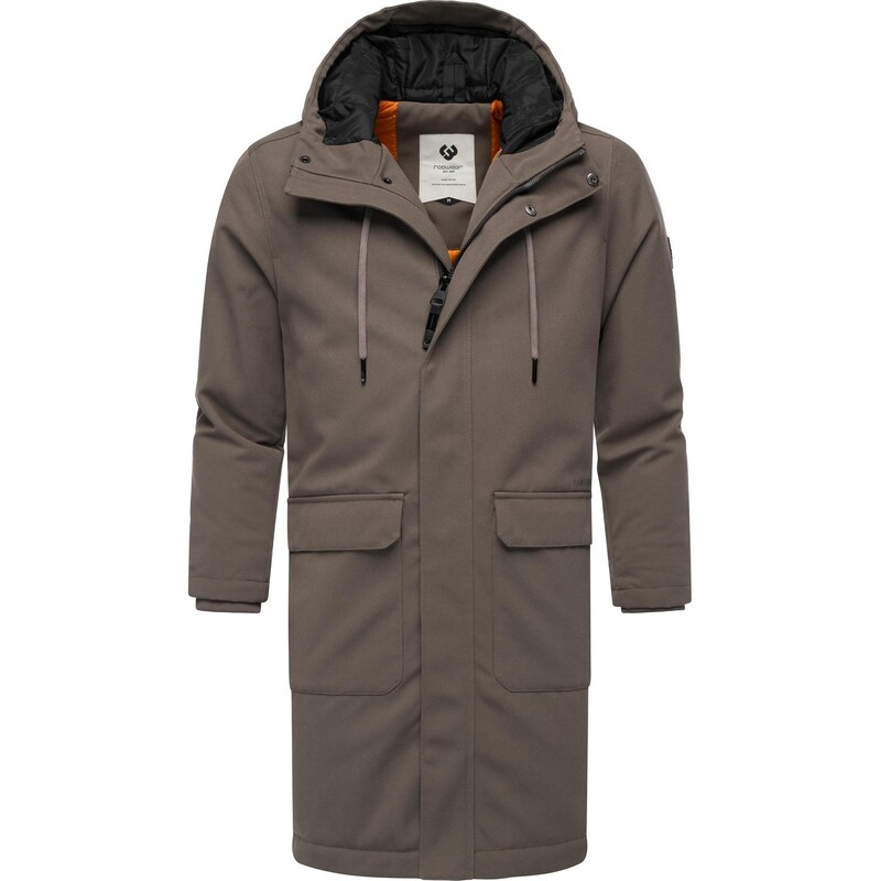 Ragwear Zimný kabát Mr Them hnedá melírovaná 65884066