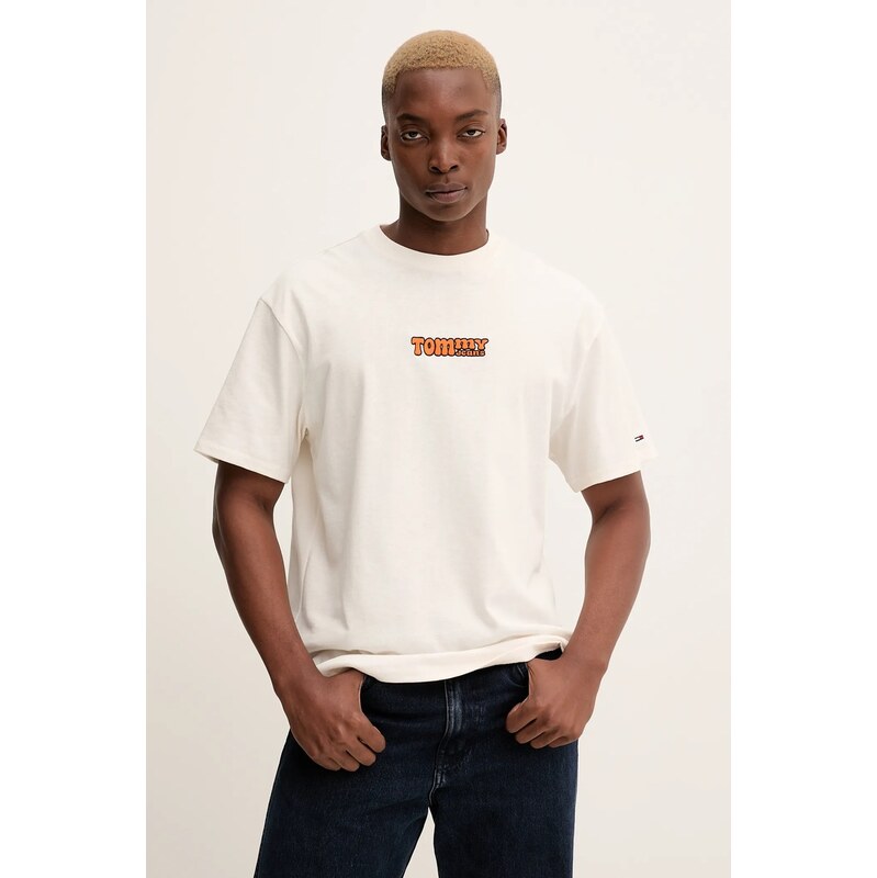 Bavlnené tričko Tommy Jeans 65353725