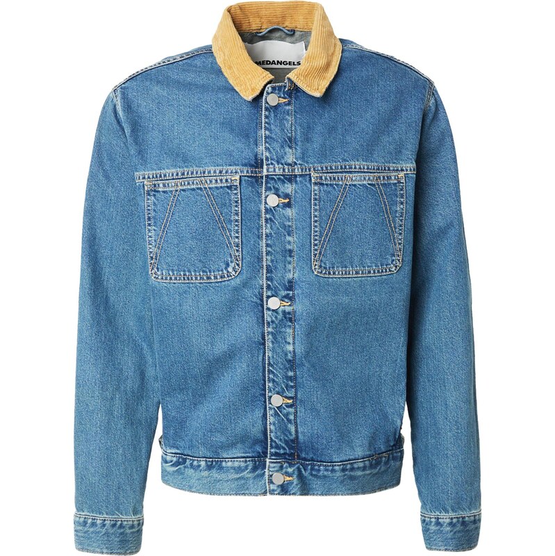 ARMEDANGELS Prechodná bunda AASHTON farba ťavej srsti / modrá denim 65888265