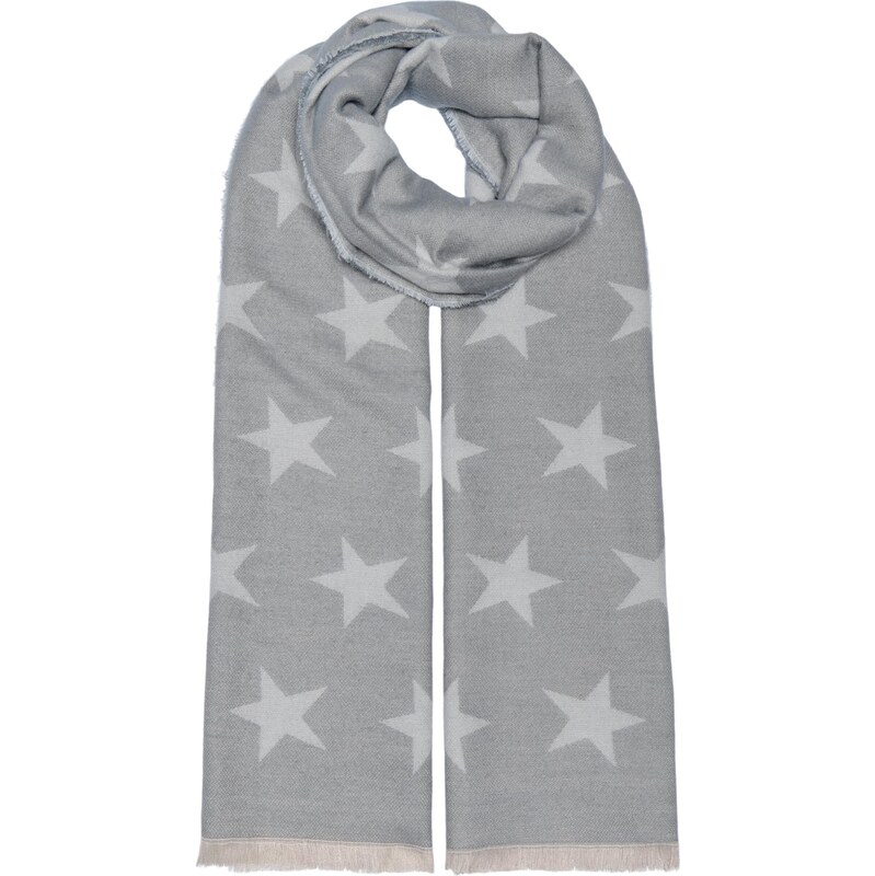 ONLY Šál ONLBRINA sivá / svetlosivá 65892622