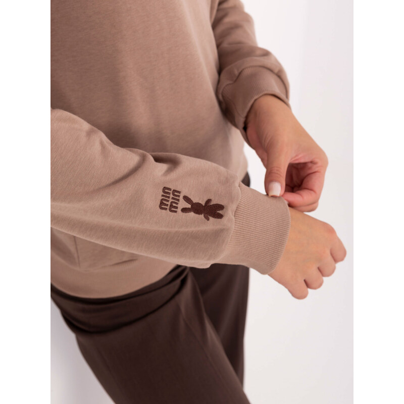 RELEVANCE Sweatshirt-RV-BL-A868.46-dark beige 65355947