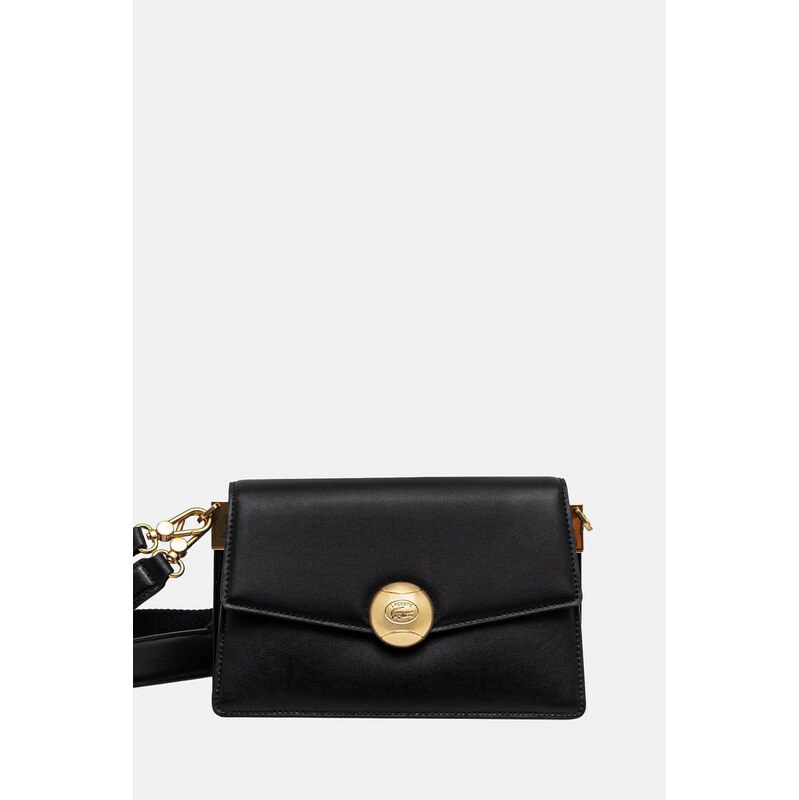 Kožená kabelka Lacoste 65359005