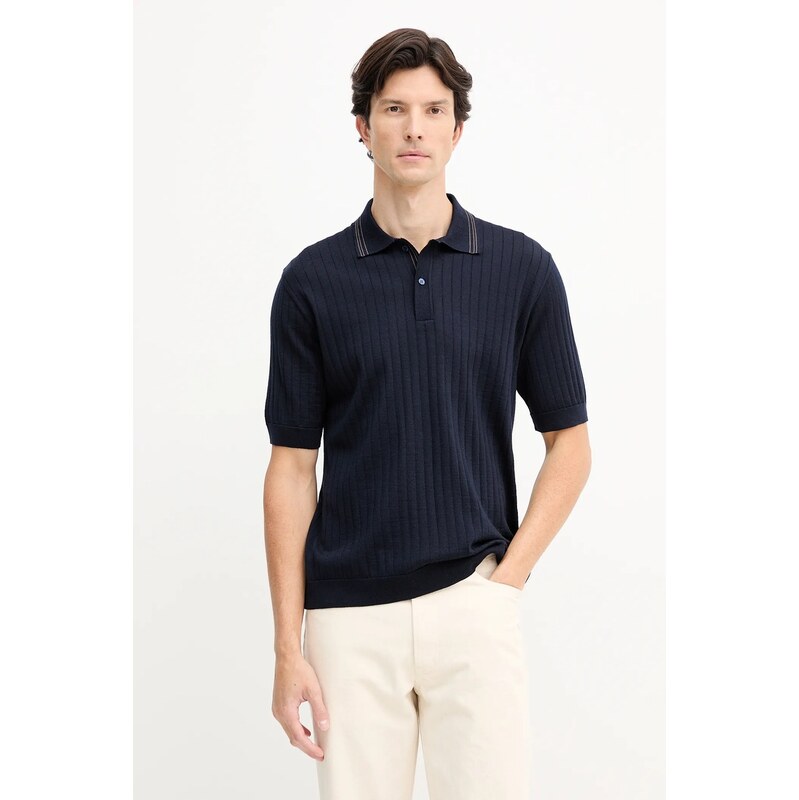 Vlnené polo Paul&Shark Knitwear 65359029