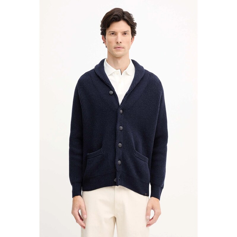 Kardigan s prímesou vlny Paul&Shark 65358974