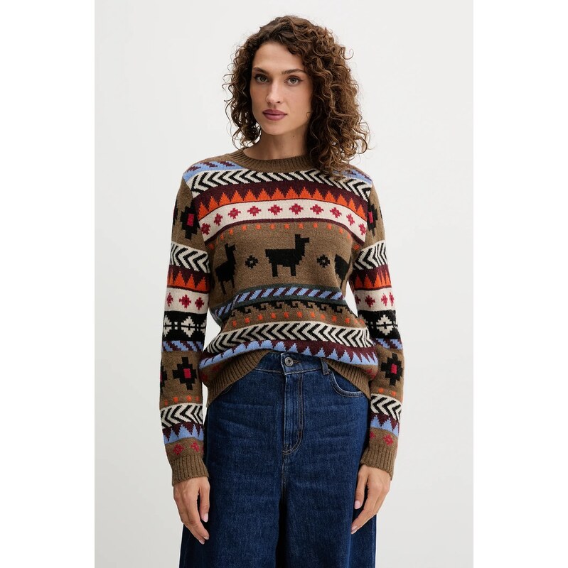 Sveter s prímesou vlny a alpaky Weekend Max Mara QUIRITE 65359375