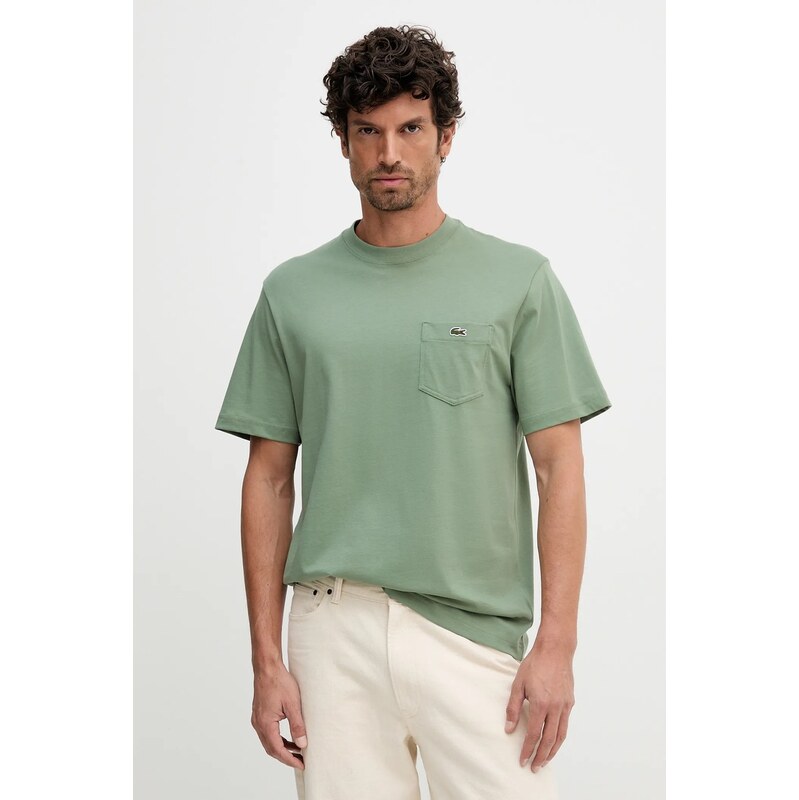 Bavlnené tričko Lacoste 65358620