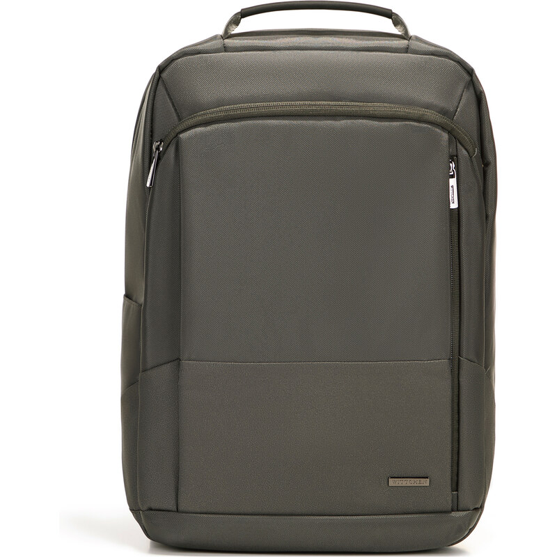 Wittchen Pánsky rovný batoh na notebook 15,6 do lietadla, sivý 29-3P 66067054