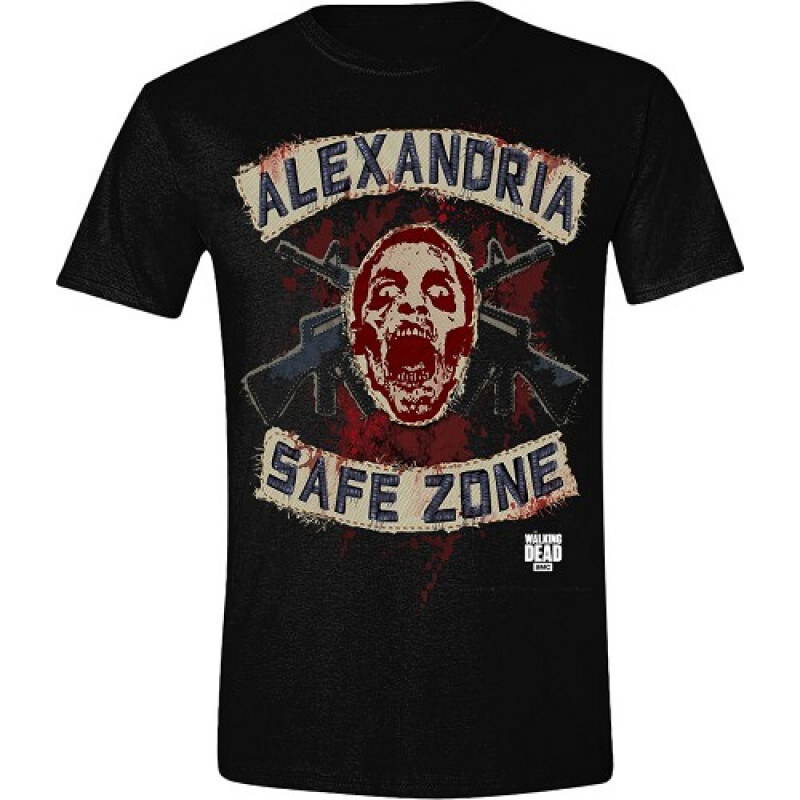 Gildan Walking Dead - Safe Zone (tričko) 65359807