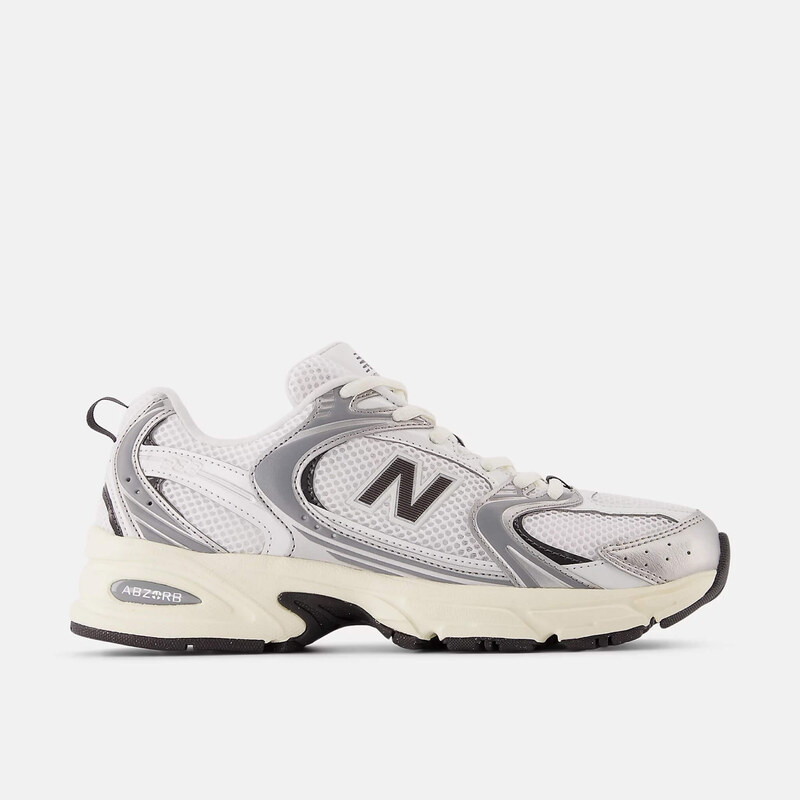 Unisex šedo-biele voľnočasové tenisky New Balance U530 65364536