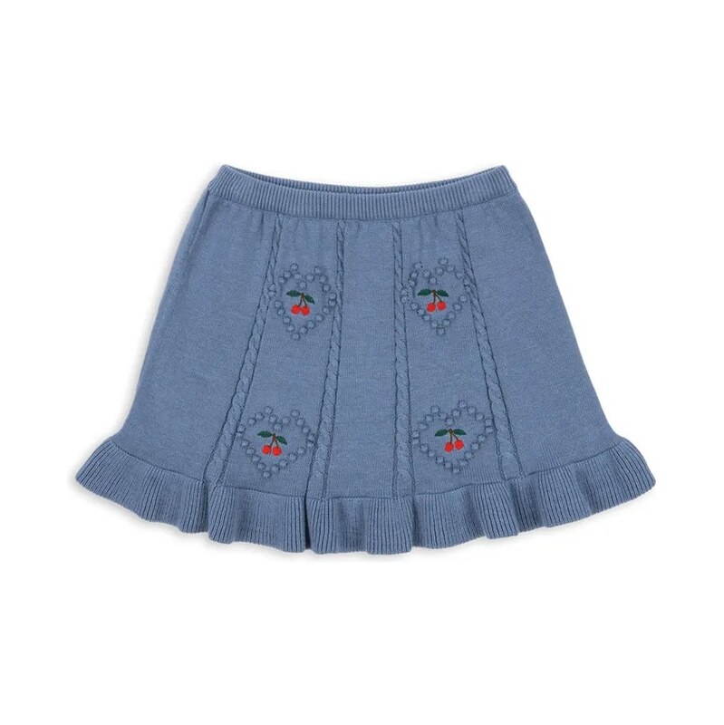 Dievčenská bavlnená sukňa Konges Sløjd SOLEIL KNIT SKIRT GOTS 65376974