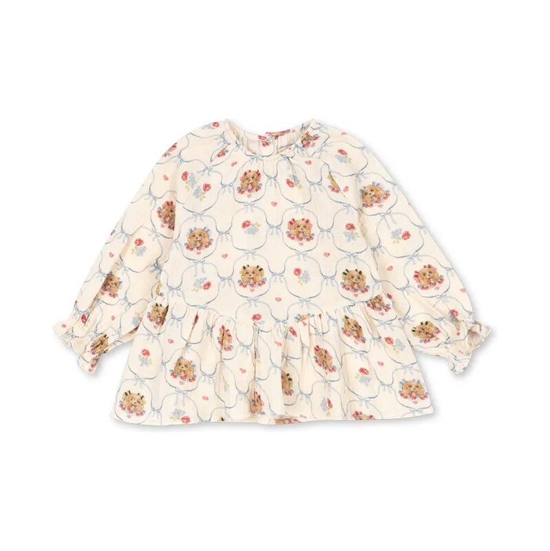 Detská bavlnená blúzka Konges Sløjd COCO BLOUSE GOTS 65376970