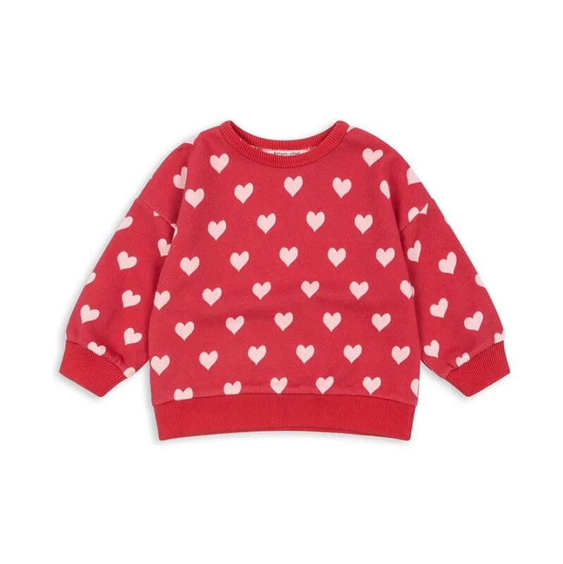 Detská bavlnená mikina Konges Sløjd LOUPY LOU SWEAT SHIRT OCS 65377118