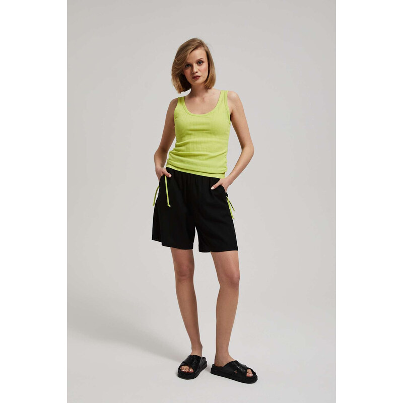Marisse Womens Shorts L-Sh-4022 Black 50676334