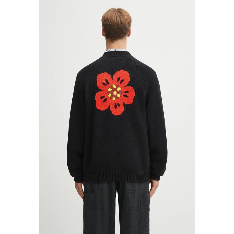 Kardigán s prímesou vlny Kenzo 65361493