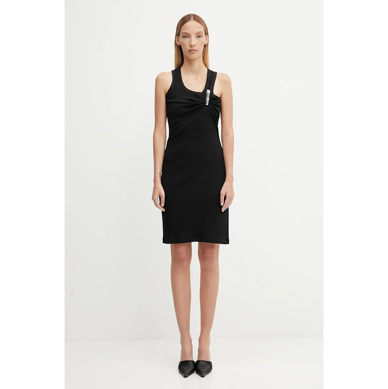 Bavlnené šaty Coperni Washing Clip Rib Dress 65361562