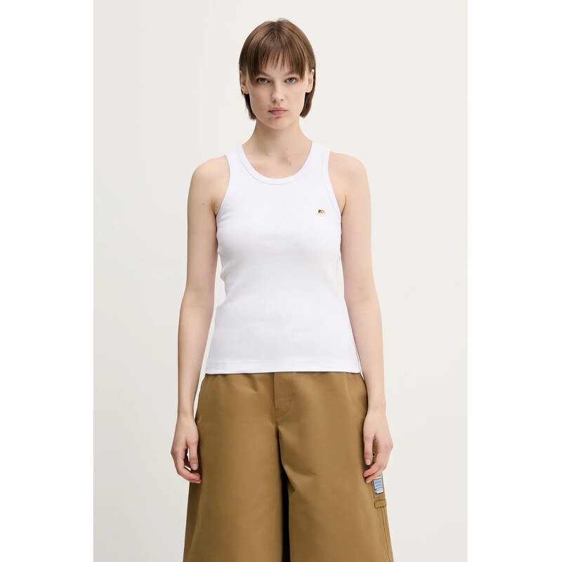 Bavlnený top Fiorucci Angel Patch Ribbed Tank 66513920