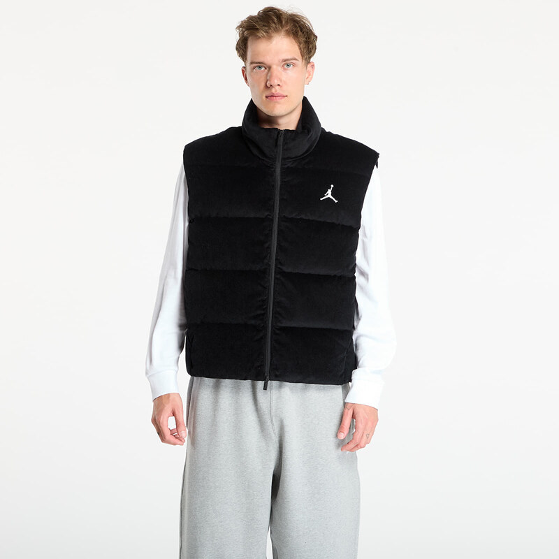 Vesta Jordan Flight Mens Down Vest Black/ White M 65362326