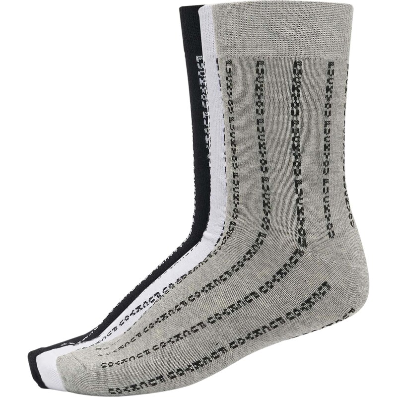 Mister Tee Fuck You Socks 3-Pack Black/Grey/White 50683658