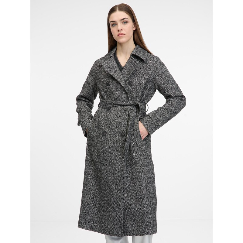Grey womens coat ORSAY - Womens 65362265