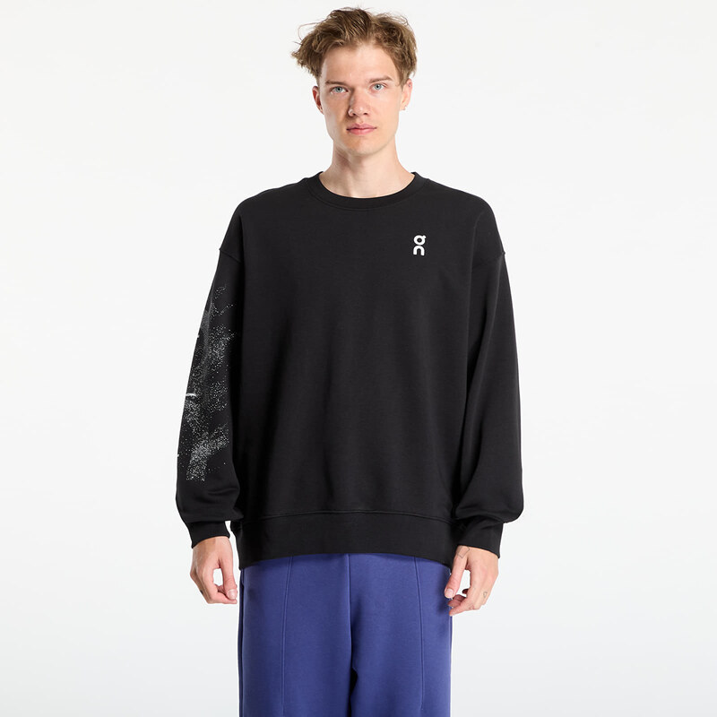 Mikina On Club Crew Graphic Black M 65361801