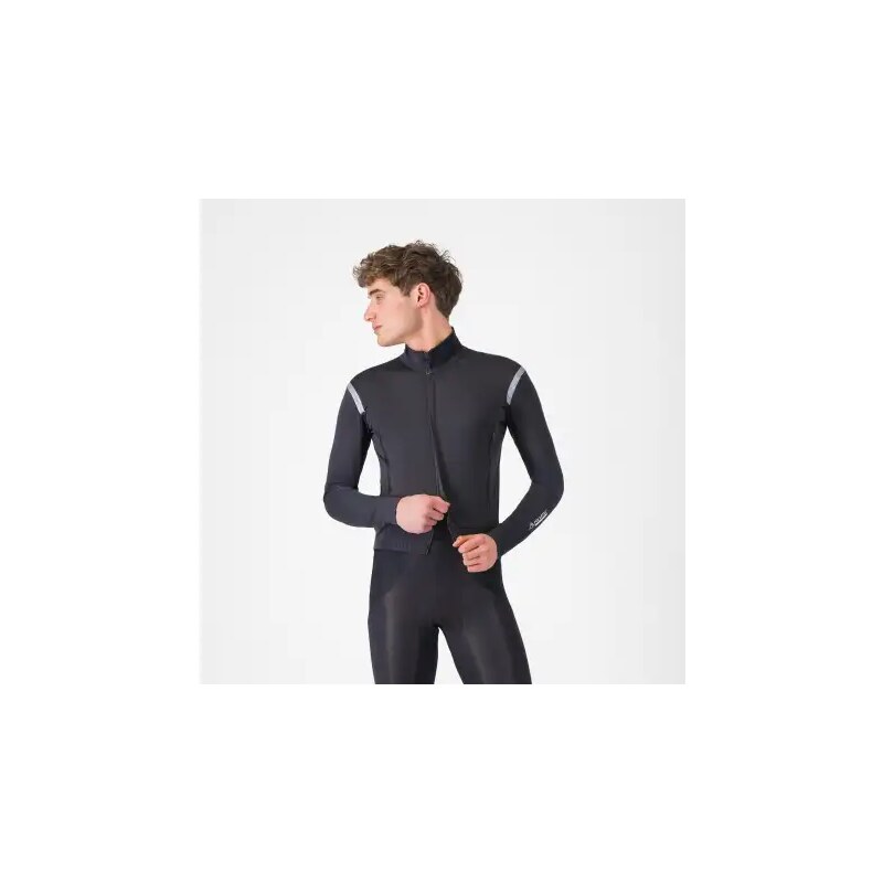Castelli Perfetto RoS 3 Jacket pánska bunda Light Black/Silver Reflex 65361987
