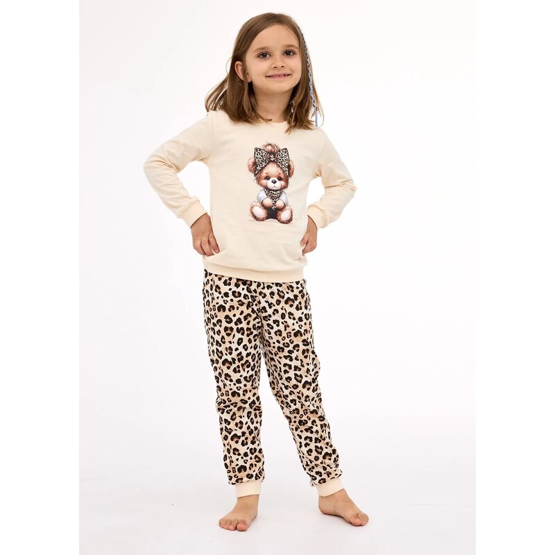 Dievčenské pyžamo Cornette Kids Panther 594/191 86-128 65125536