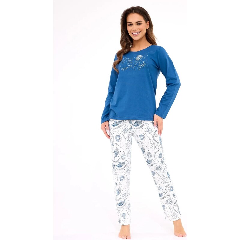Dámske bavlnené pyžamo Cornette 655/442 Day&Night 65125575