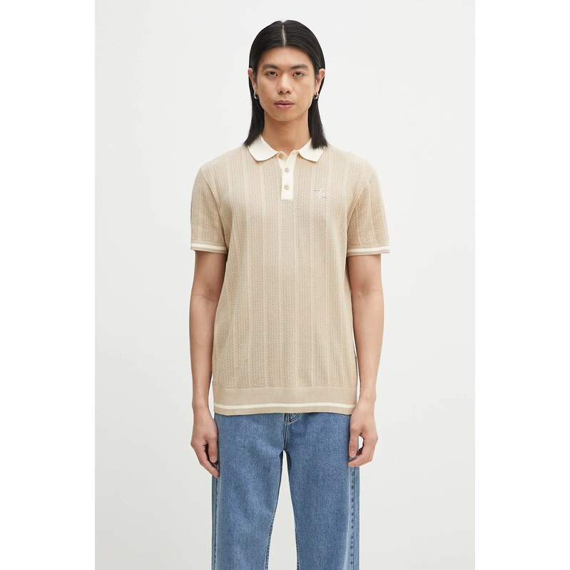 Bavlnené polo tričko Filling Pieces Knit Polo 68216599