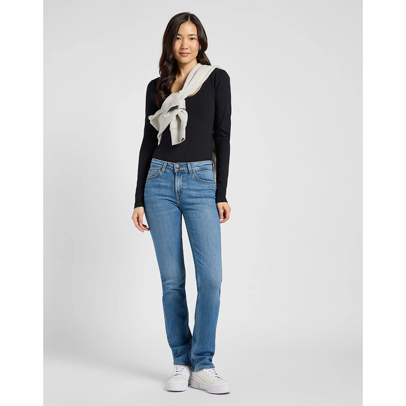 Džínsy LEE MARION CYBER BLUE 112370912 65371779