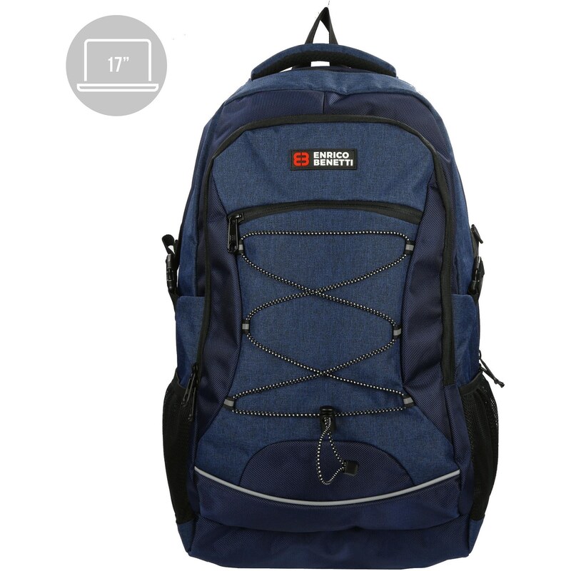 Batoh na notebook Enrico Benetti Yellow Stone 62128 Navy 65363591