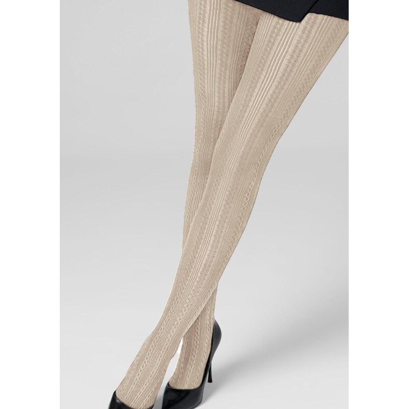 Pančuchy DIANA F01 Marilyn so žakardovým motívom 67583017