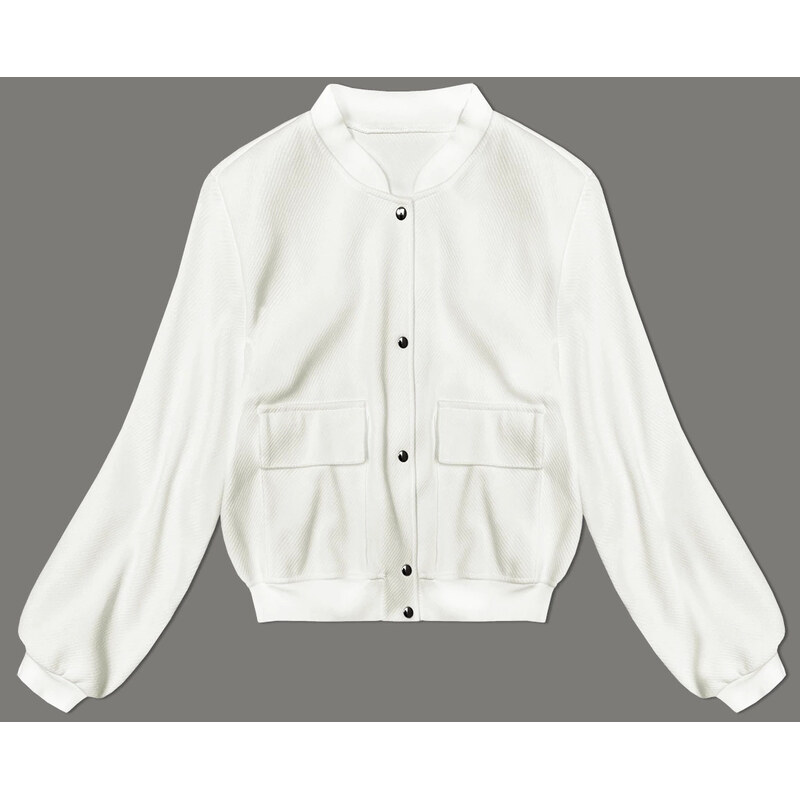 Good looking Vlnená bunda bomber (15687) ecru - Goodlooking 66892351