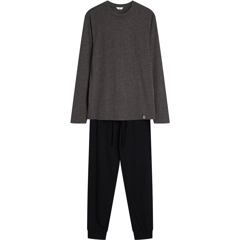 Henderson Pánske dlhé bavlnené pyžamo 43034 Mike dł/r M-3XL 65364820