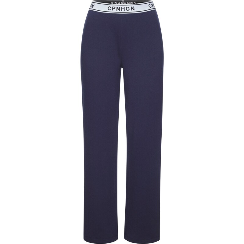 Copenhagen Studios Pyžamové nohavice tmavomodrá / biela 65465361