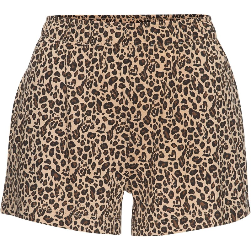 s.Oliver Pyžamové nohavice hnedá / čierna 65657014